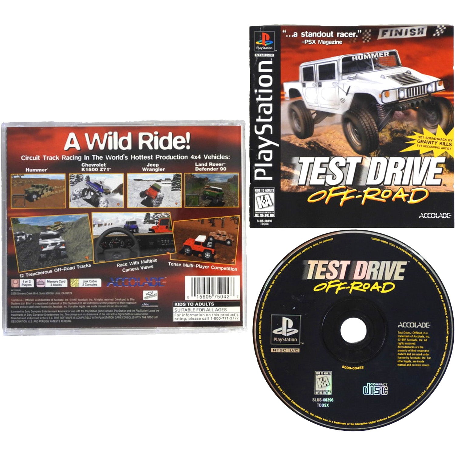 Test Drive Off Road (PlayStation / PS1)