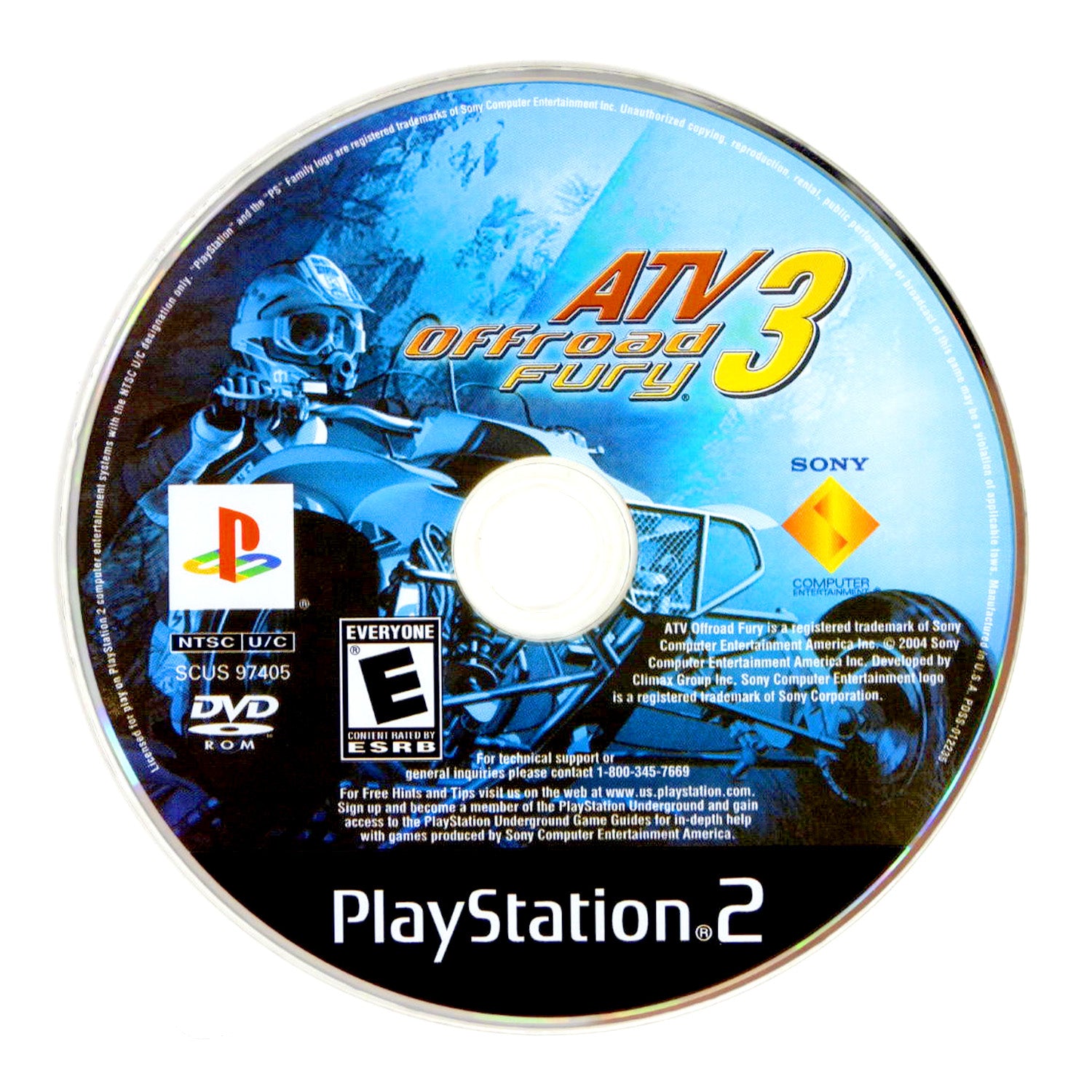 ATV Offroad Fury 3 (Playstation 2 / PS2) – Retro MTL