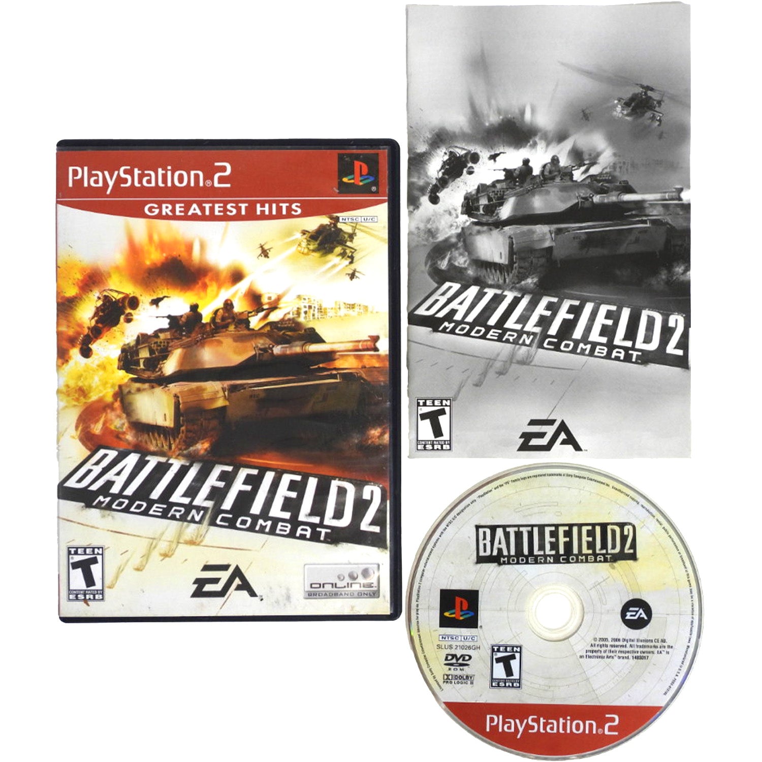 Battlefield 2 Modern Combat [Greatest Hits] (PlayStation 2 / PS2)