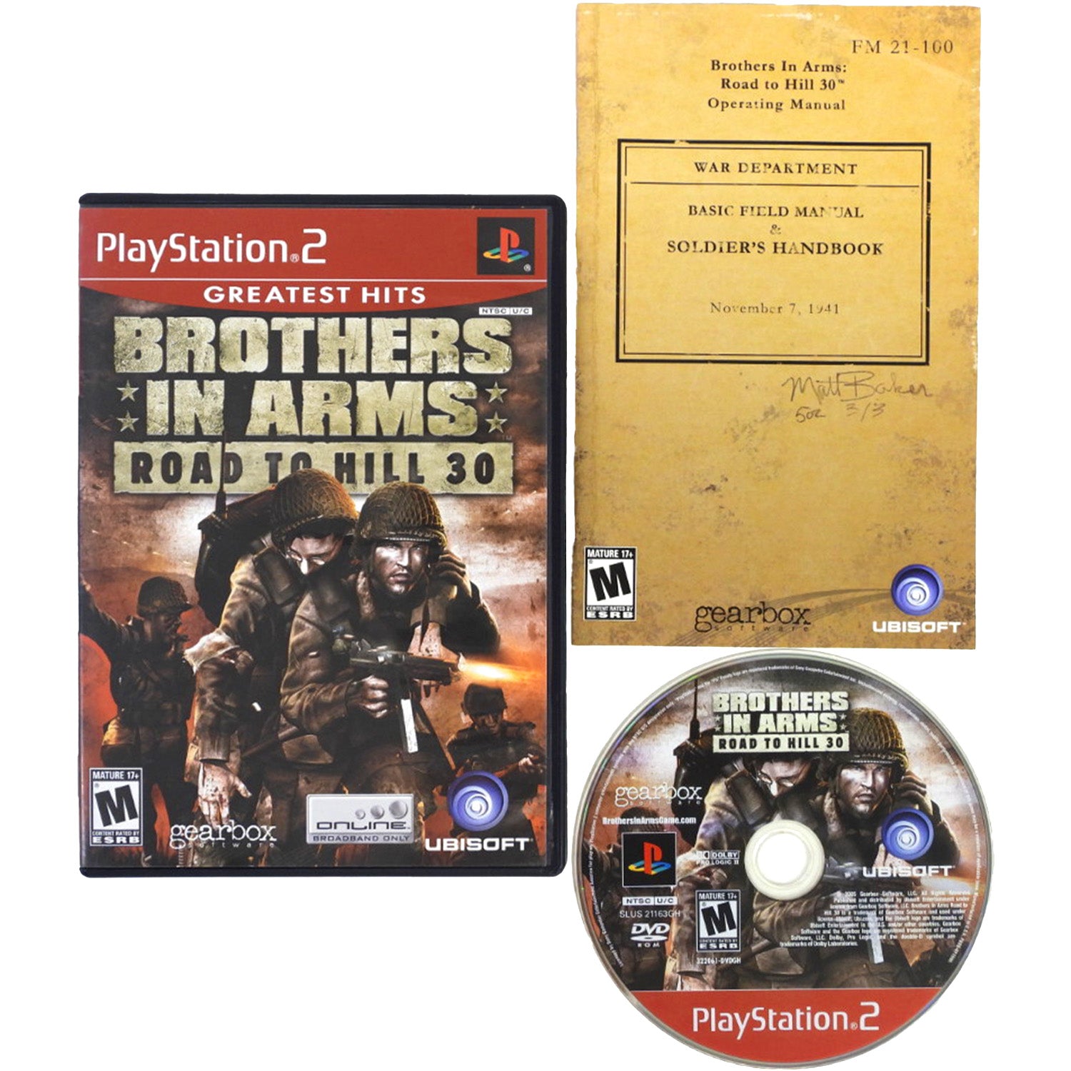 Brothers in Arms Road to Hill 30 [Greatest Hits] (PlayStation 2 / PS2)