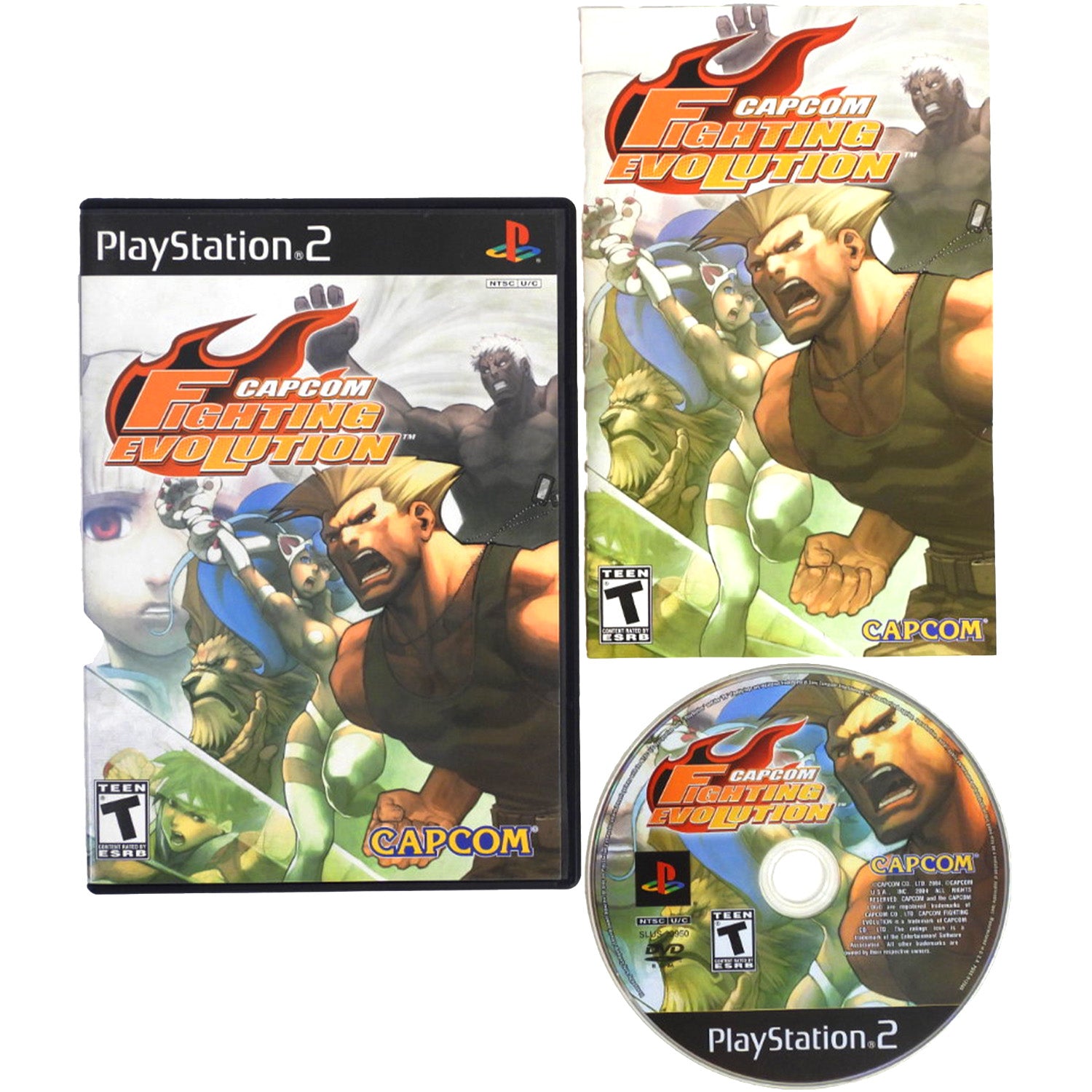 Capcom Fighting Evolution (PlayStation 2 / PS2)