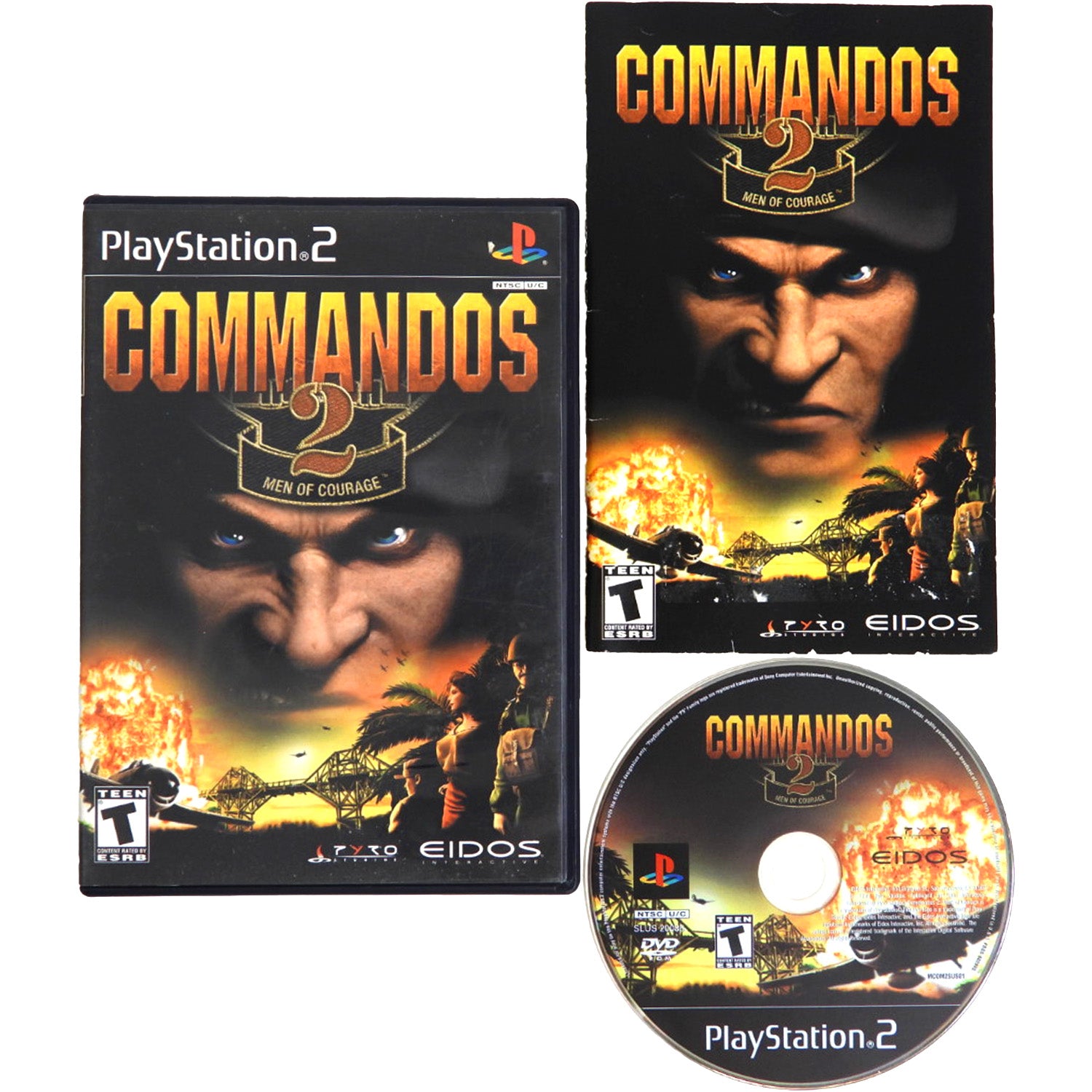 Commandos 2 Men of Courage (PlayStation 2 / PS2)