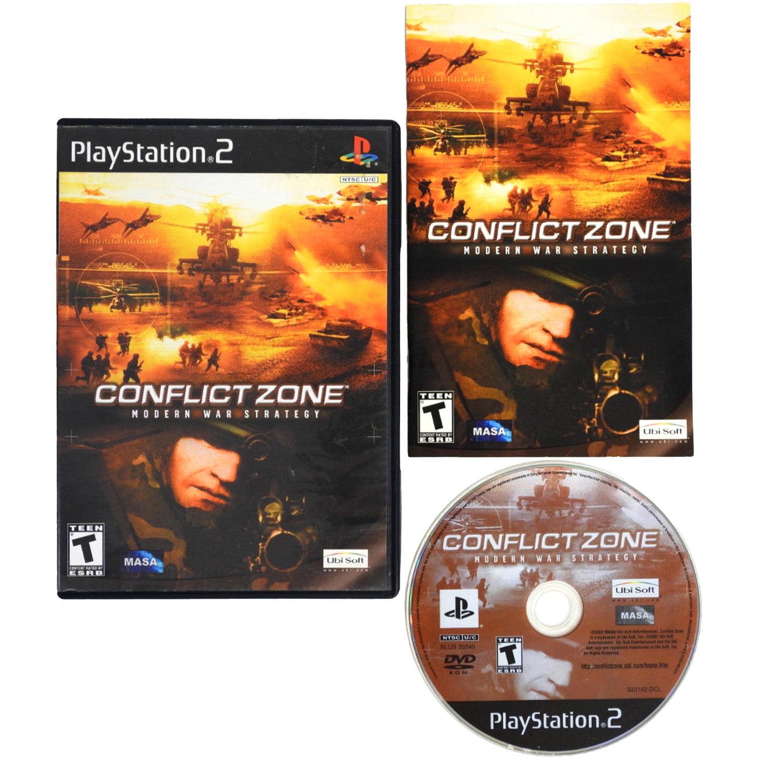 Conflict Zone Modern War Strategy (PlayStation 2 / PS2)