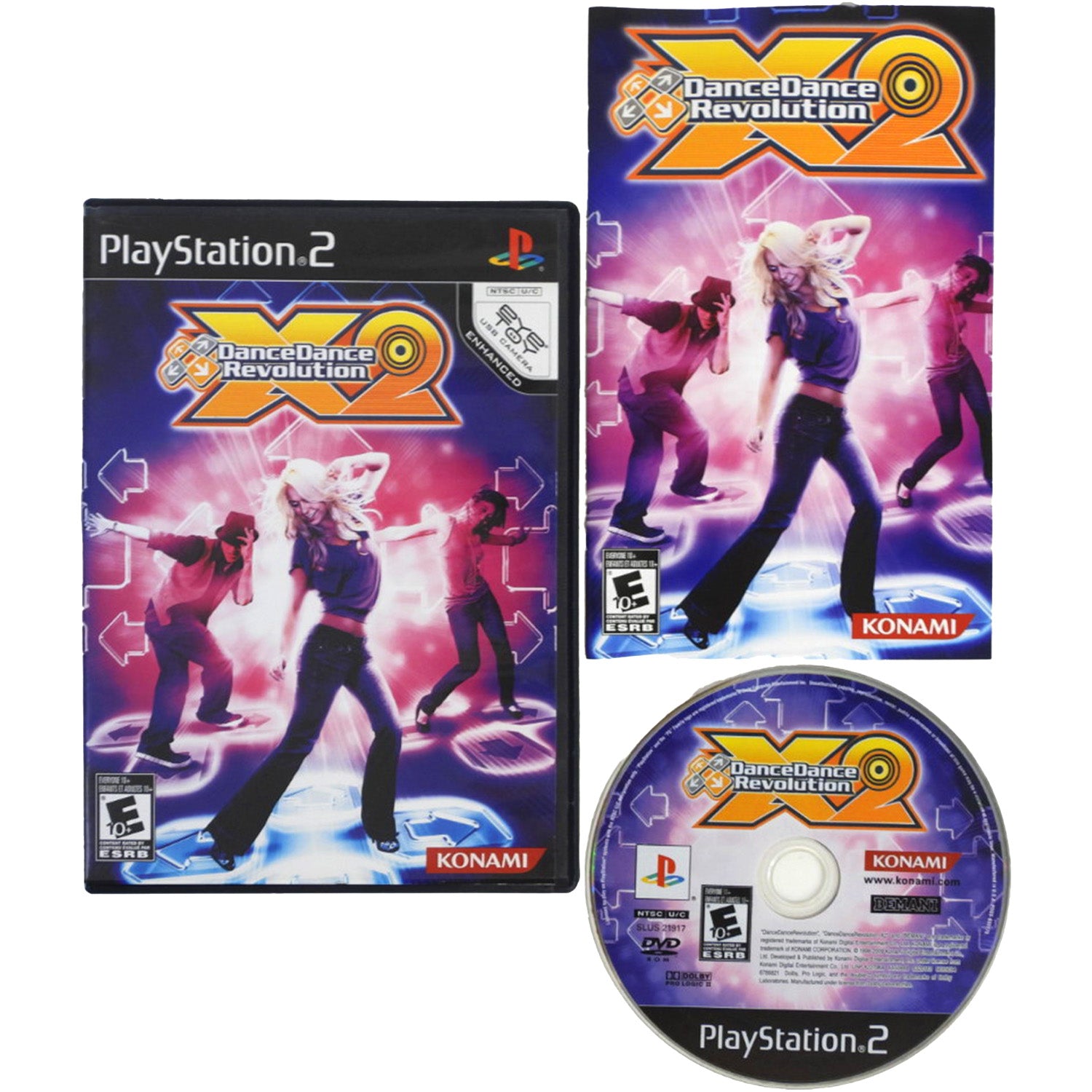 Dance Dance Revolution X2 (PlayStation 2 / PS2)