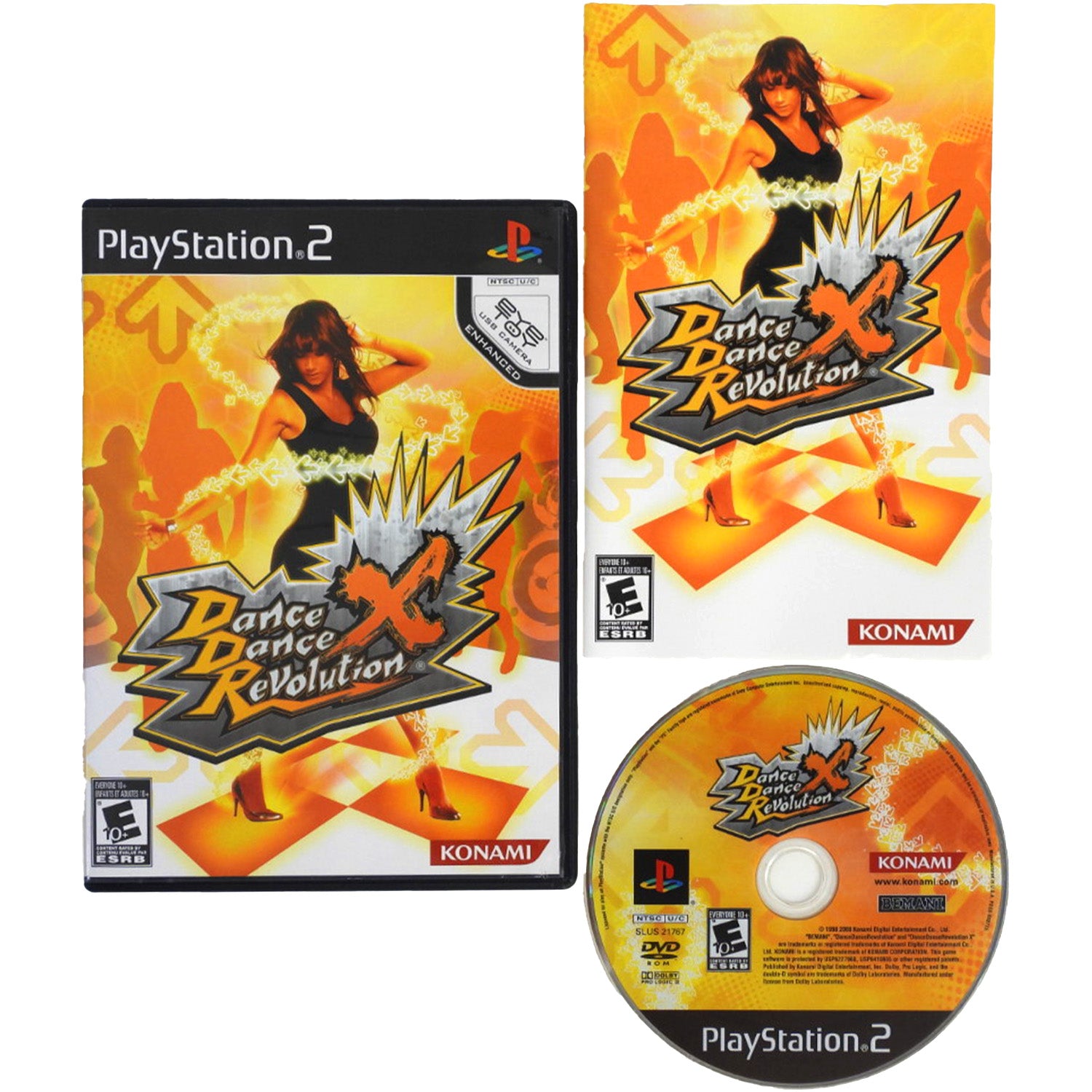 Dance Dance Revolution X (PlayStation 2 / PS2)