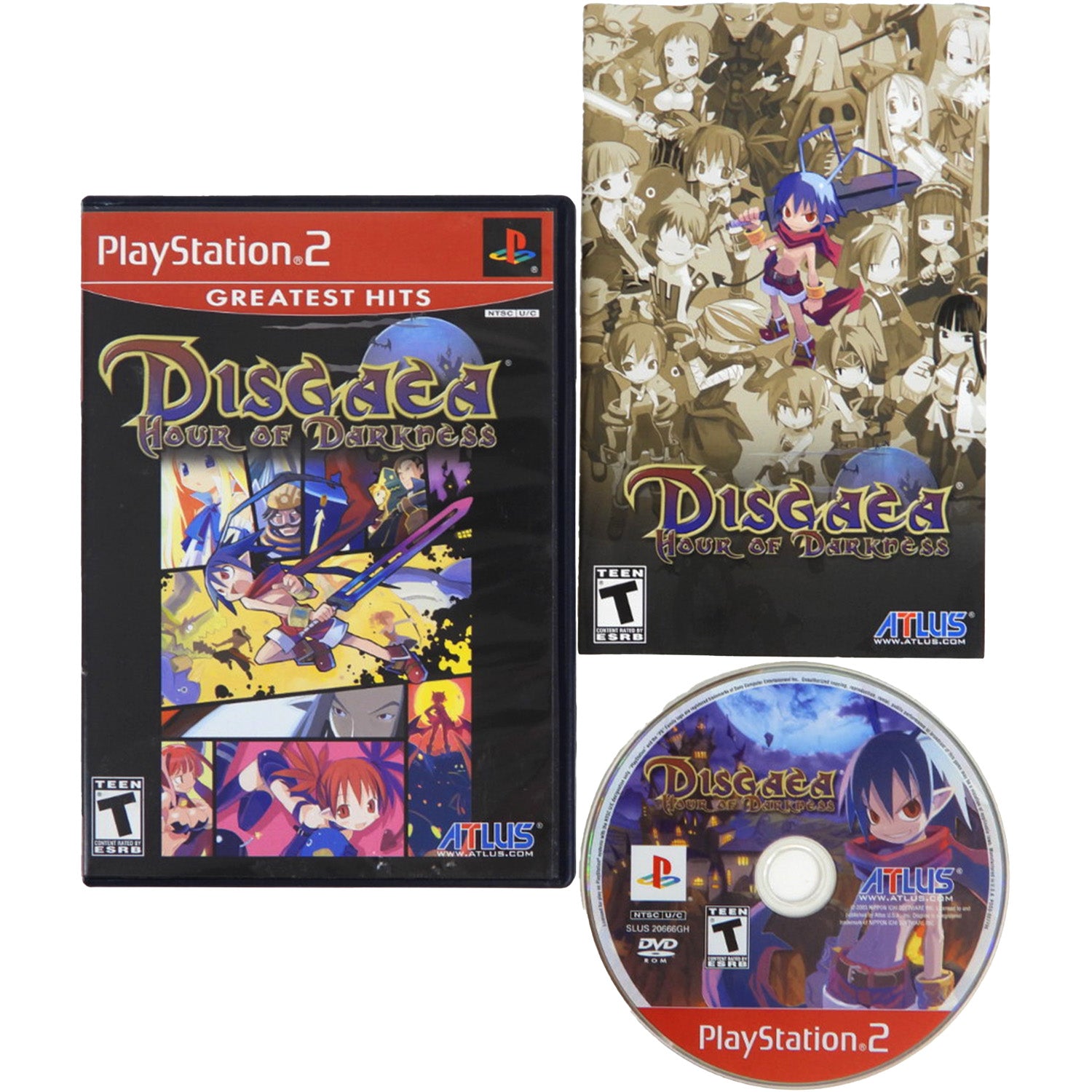 Disgaea Hour of Darkness [Greatest Hits] (PlayStation 2 / PS2)