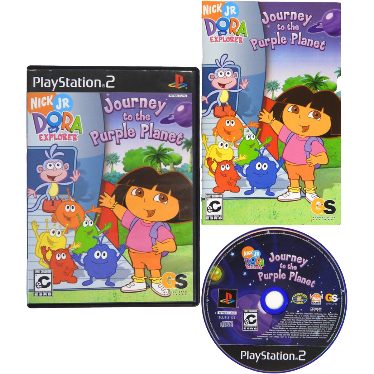 Dora the Explorer Journey to the Purple Planet (PlayStation 2 / PS2 ...