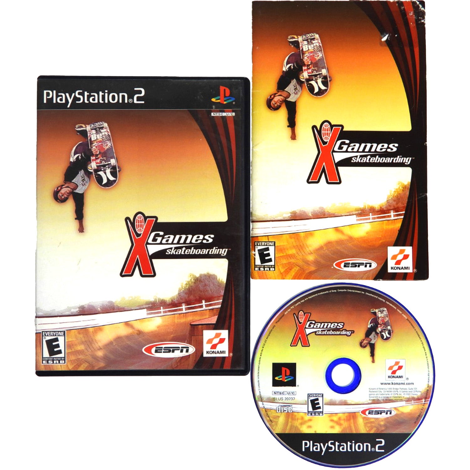ESPN X Games Skateboarding (PlayStation 2 / PS2)