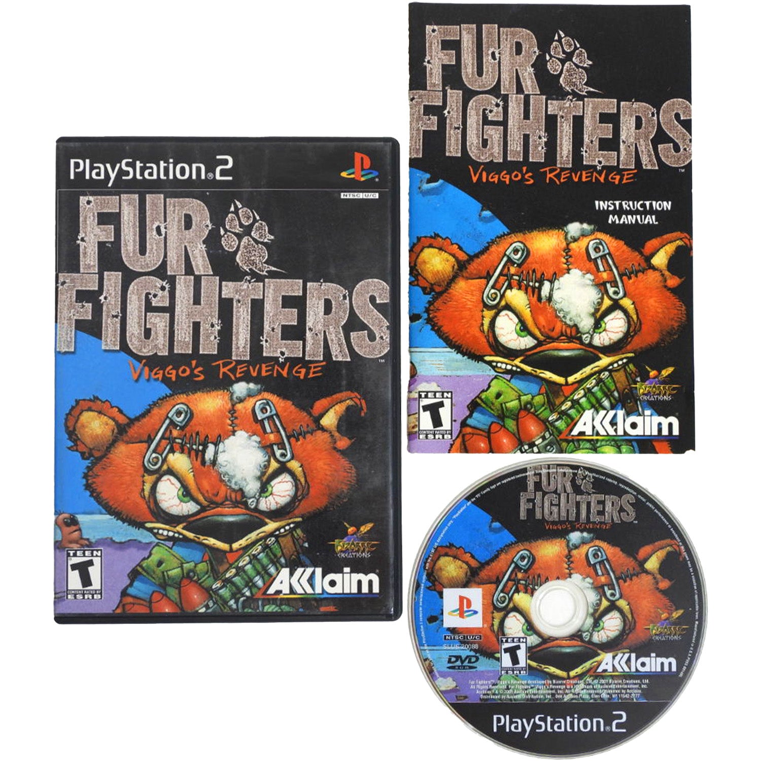 Fur Fighters: Viggo's Revenge (PlayStation 2 / PS2)