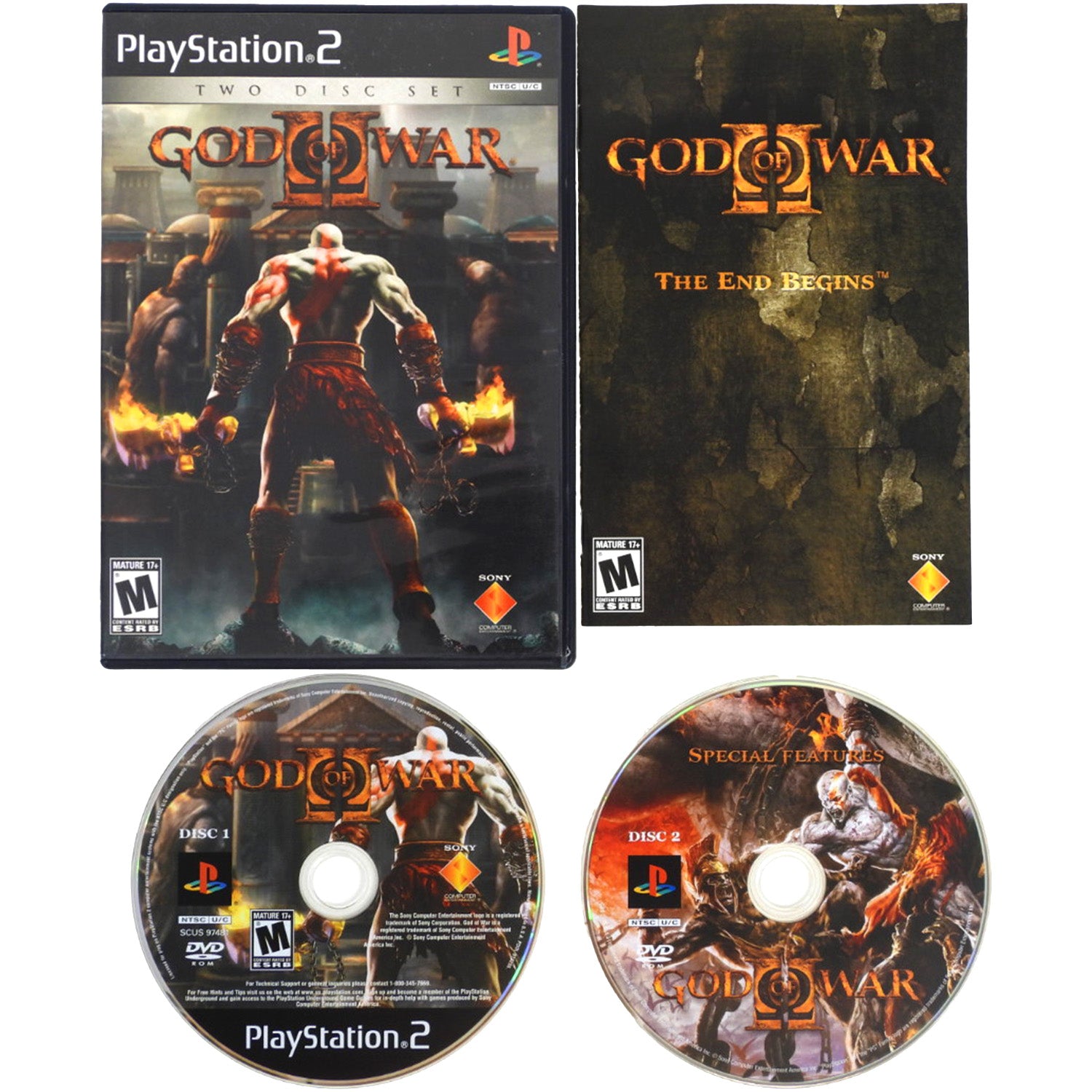 God of War II 2 (PlayStation 2 / PS2)