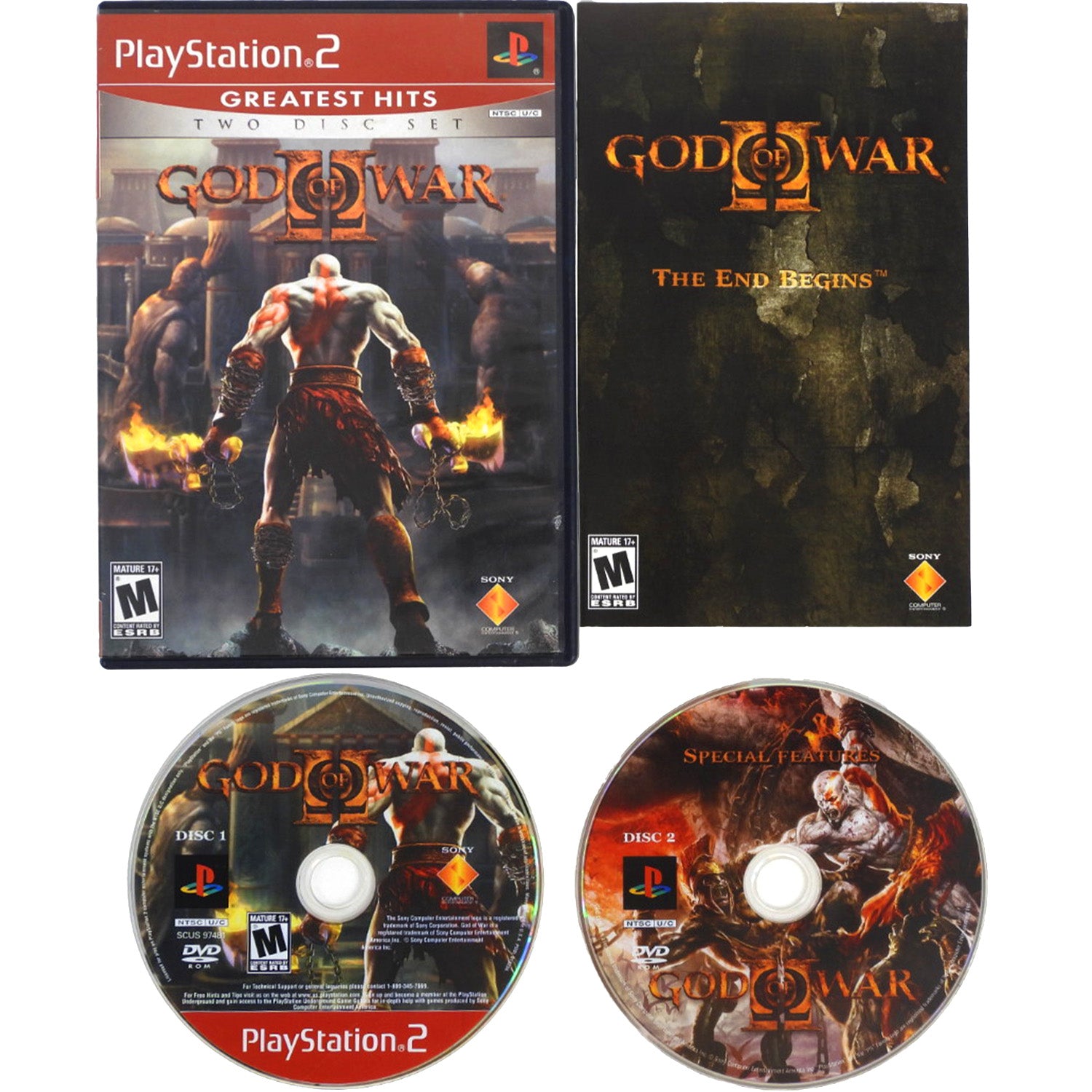 God of War II 2 [Greatest Hits] (PlayStation 2 / PS2)