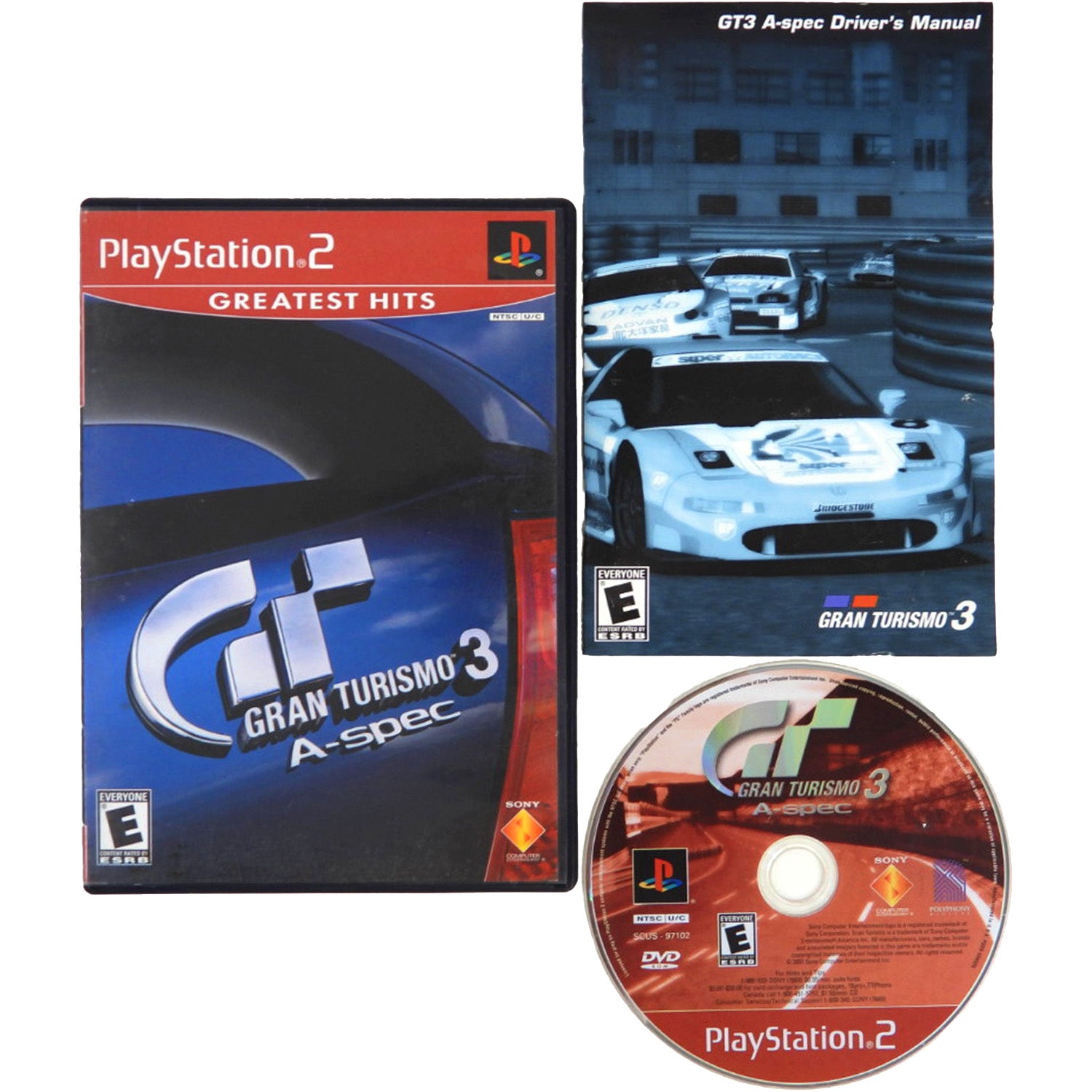 Gran Turismo 3 [Greatest Hits] (Playstation 2 / PS2)