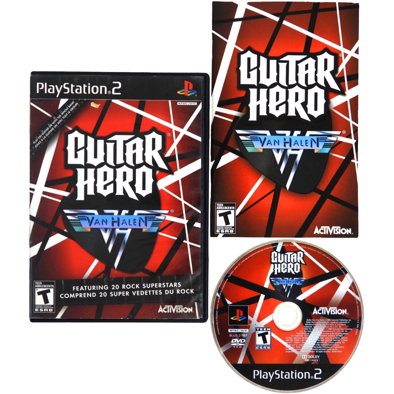 Guitar Hero: Van Halen (PlayStation 2 / PS2)