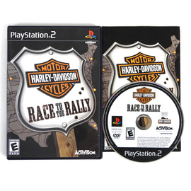Harley Davidson Motorcycles Race to the Rally (PlayStation 2 / PS2)