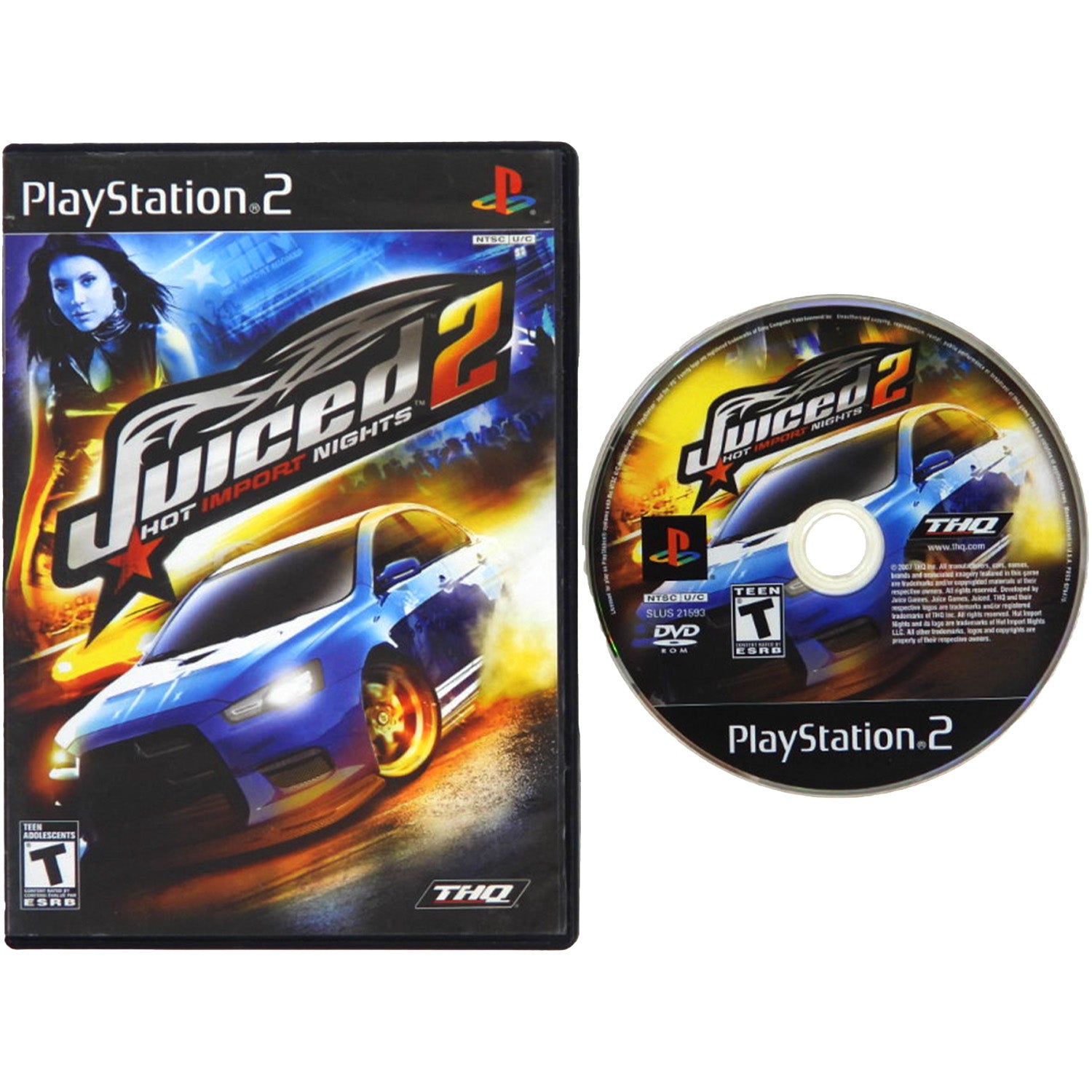 Juiced 2 Hot Import Nights PlayStation 2 PS2 Retro MTL juiced-2-hot-import-nights-playstation-2-ps2-retro-mtl