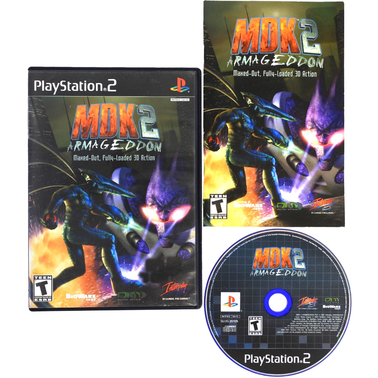 MDK 2 Armageddon (PlayStation 2 / PS2)