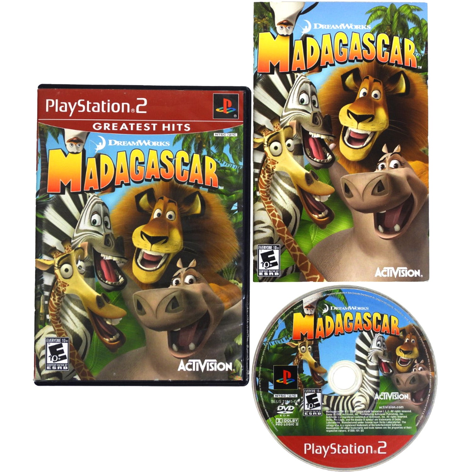 Madagascar [Greatest Hits] (PlayStation 2 / PS2)