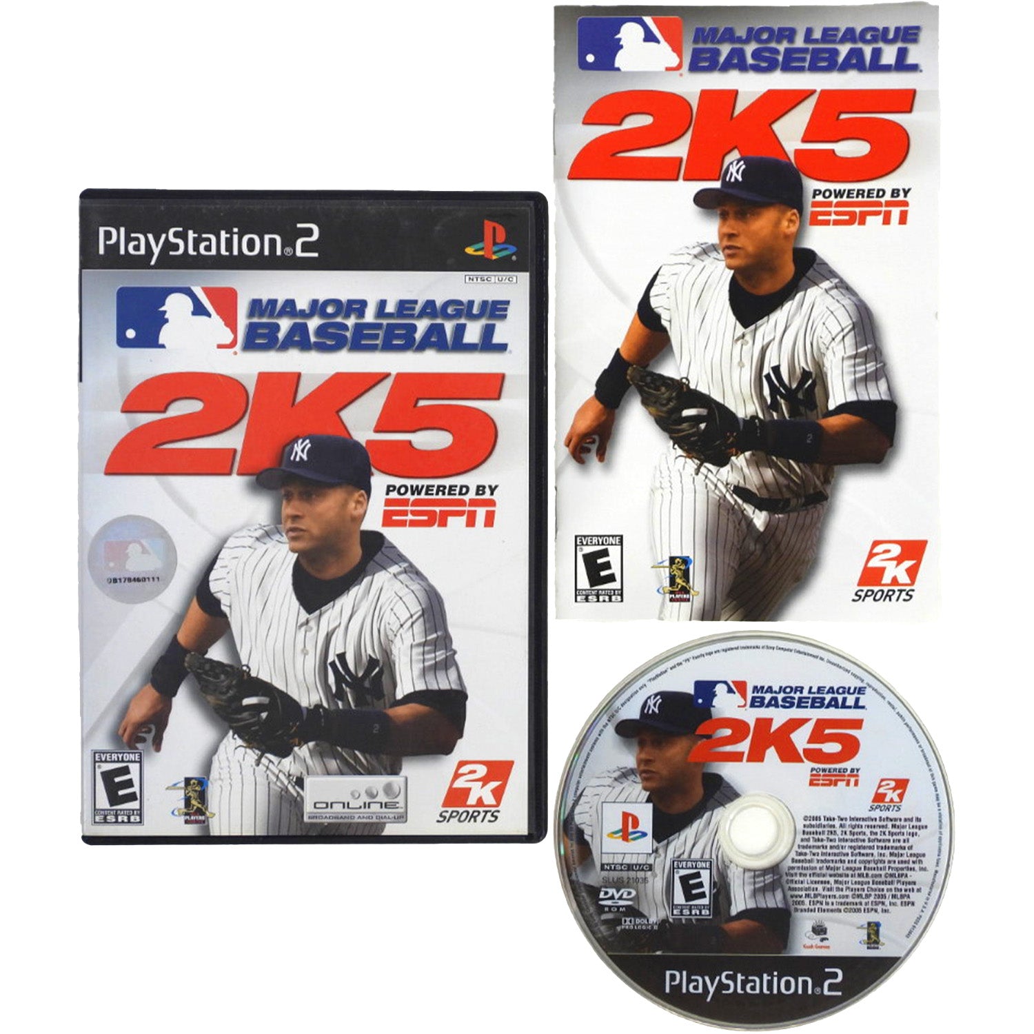 Major League Baseball 2K5 (PlayStation 2 / PS2)