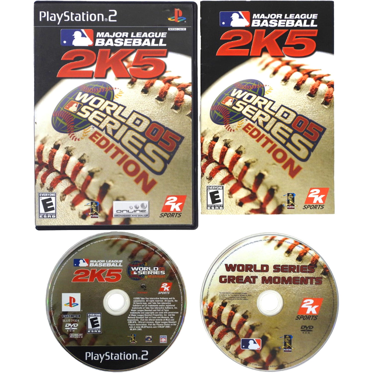 Major League Baseball 2K5 [World Series Edition] (PlayStation 2 / PS2)