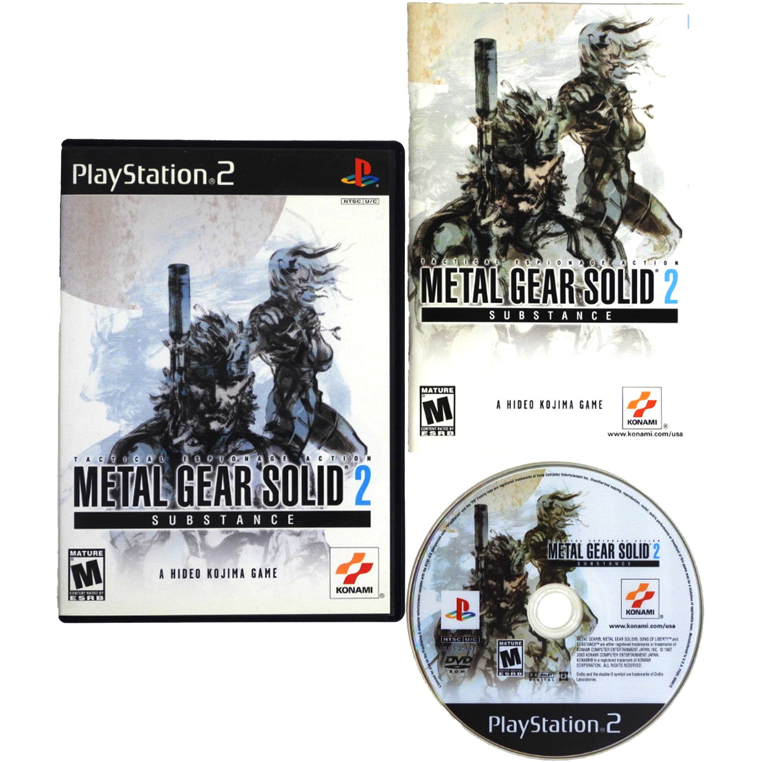 Metal Gear Solid 2 Substance (PlayStation 2 / PS2)