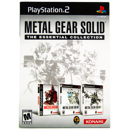 Metal Gear Solid Essential Collection (PlayStation 2 / PS2)