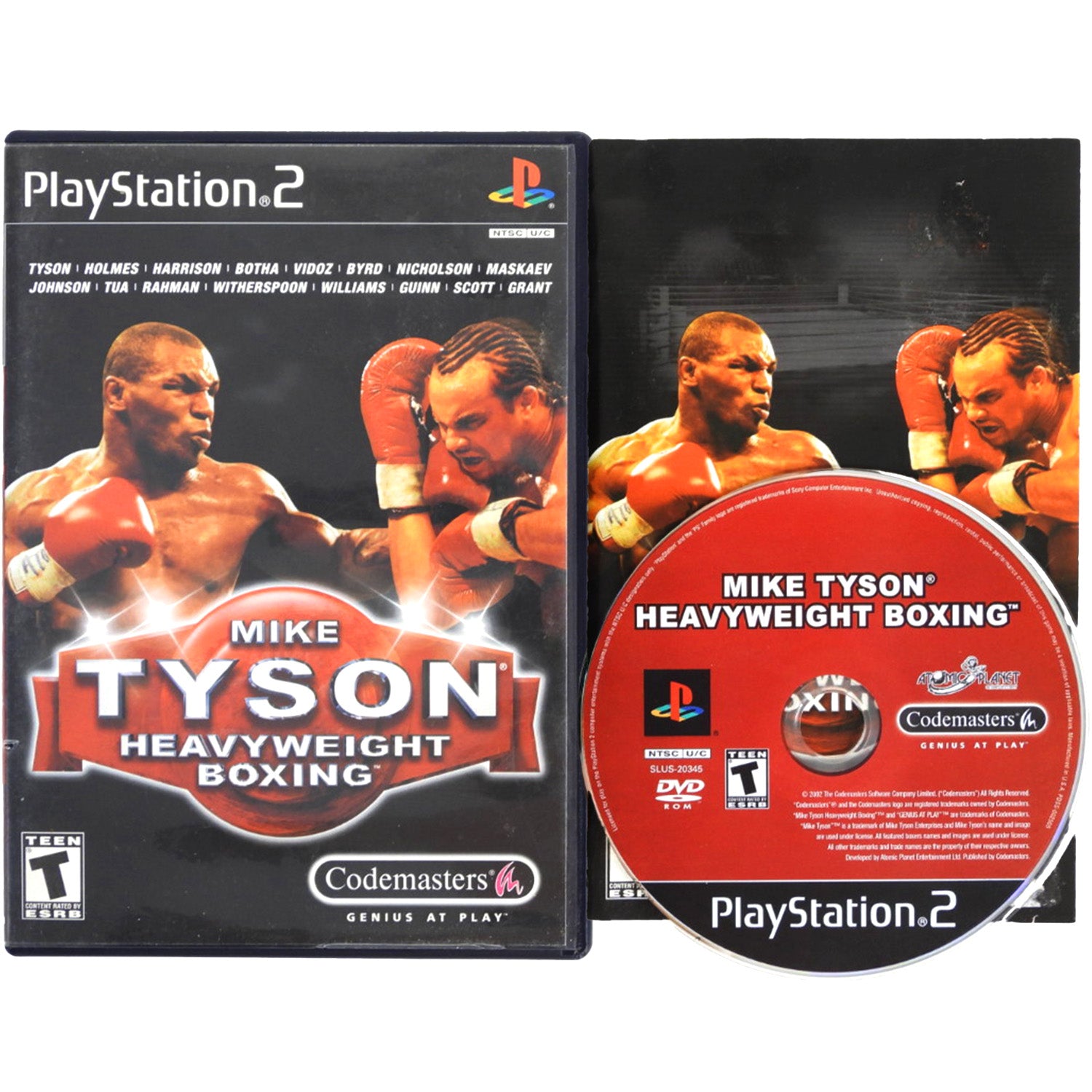 Mike Tyson Boxing (PlayStation 2 / PS2) – Retro MTL