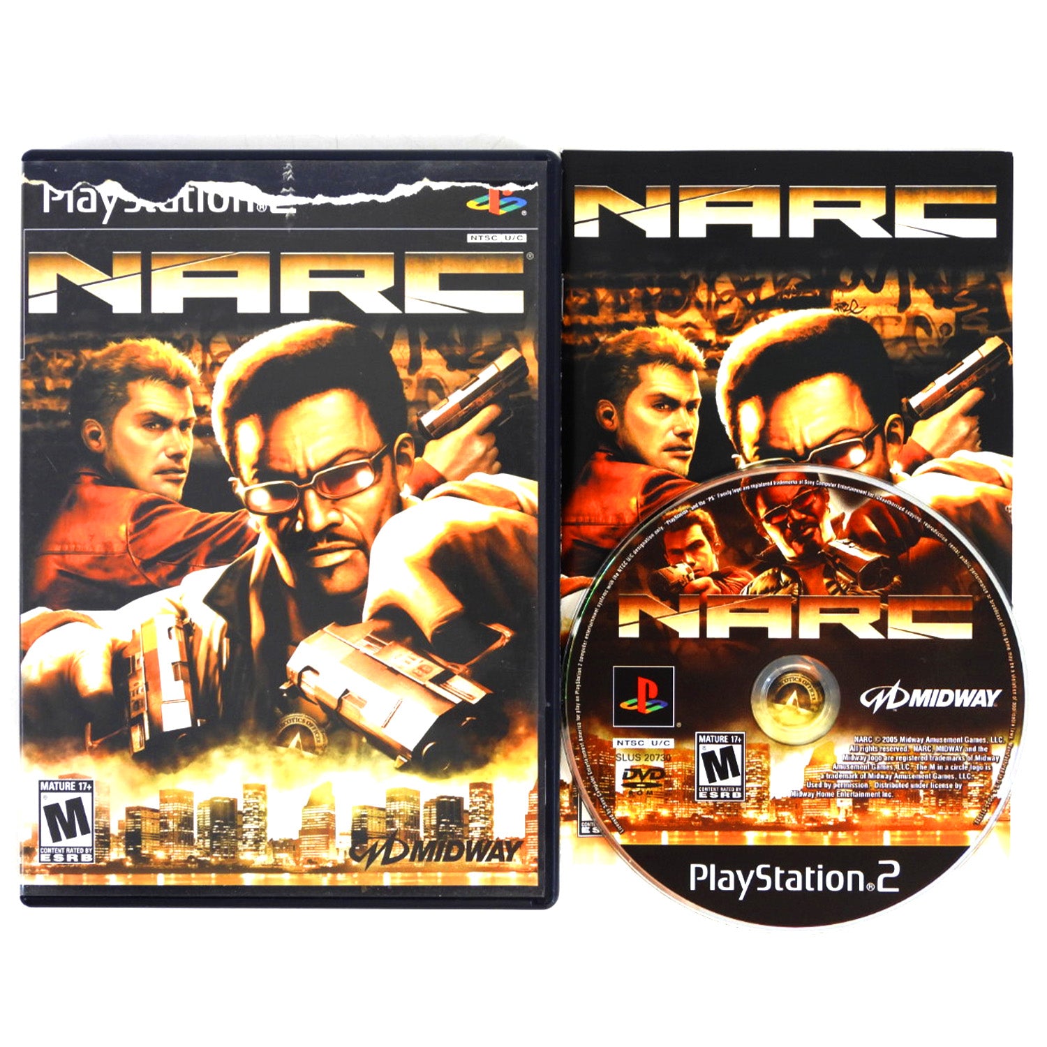 ps2ソフト NARC ナーク　北米版　海外版 ps2ソフト NARC ナーク 北米版 海外版 PS2 - NO GAME - NARC | eBay