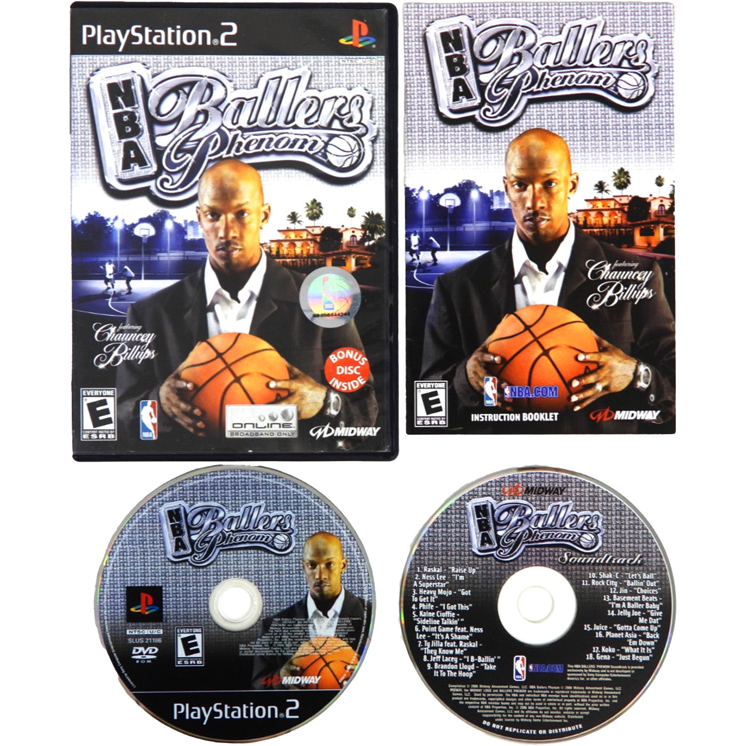 NBA Ballers Phenom (PlayStation 2 / PS2)