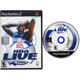 NBA Live 2001 (PlayStation 2 / PS2)