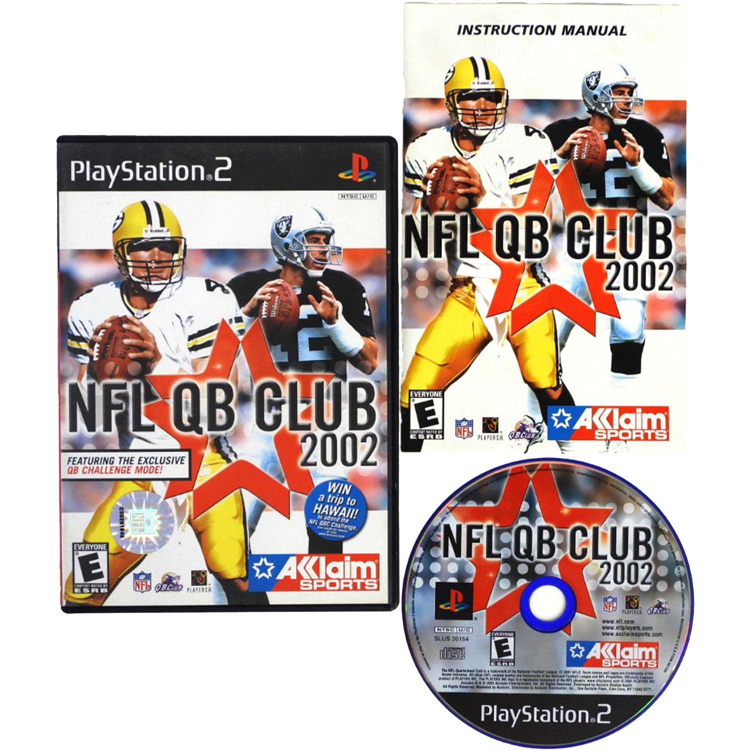 NFL QB Club 2002 (PlayStation 2 / PS2)