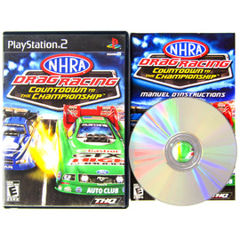 NHRA Drag Racing: Countdown to the Championship (PlayStation 2 / PS2)
