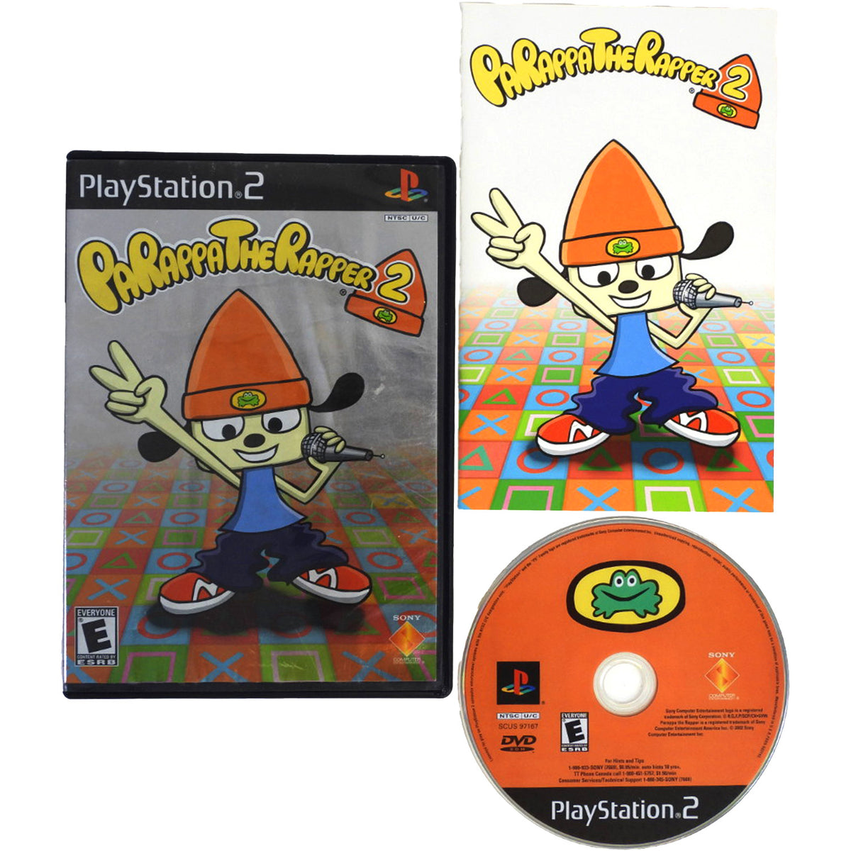 Parappa The Rapper Ps2 Case PaRappa the Rapper 2 (PlayStation 2 / PS2) – Retro MTL