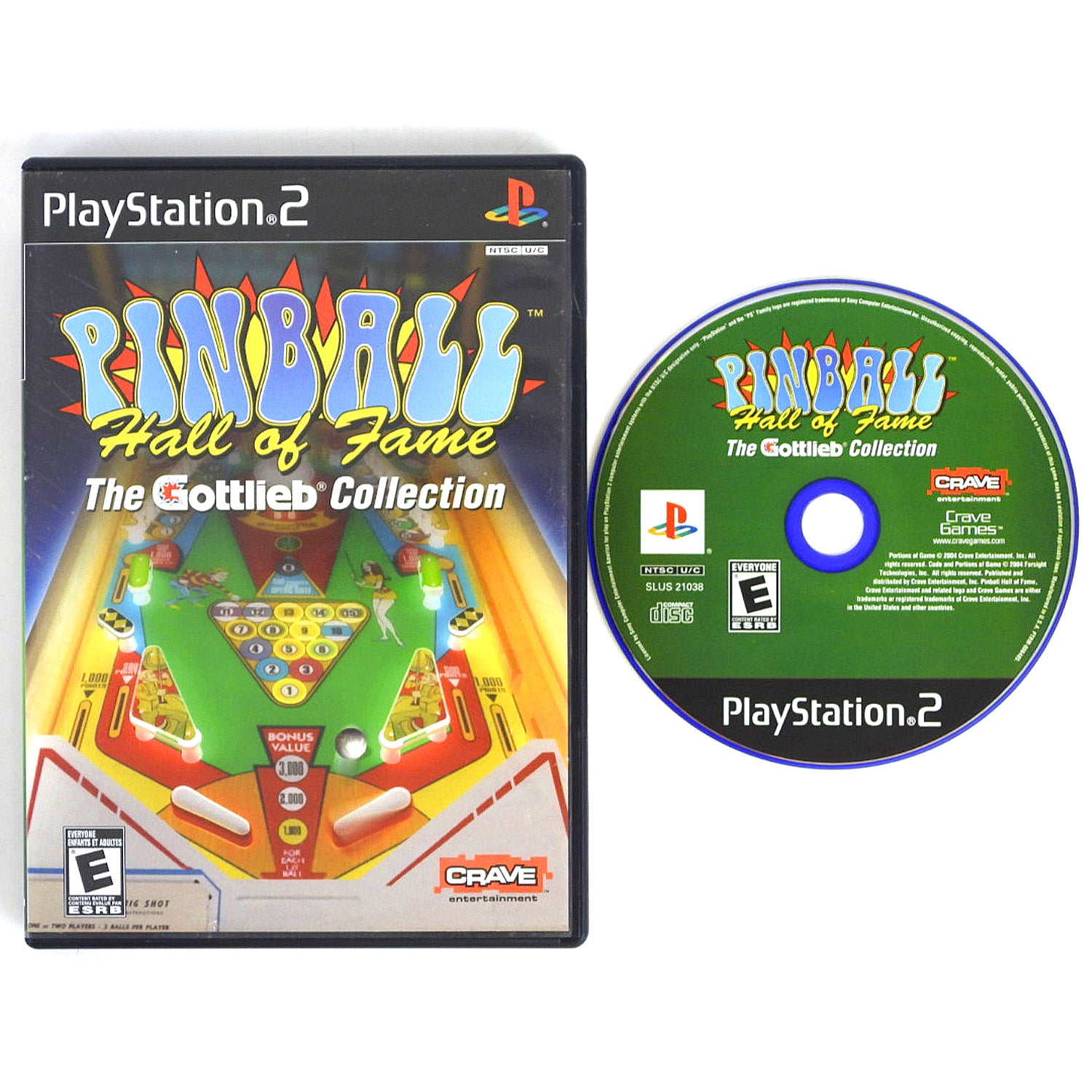 Pinball Hall Of Fame: The Gottlieb Collection (PlayStation 2 / PS2 ...