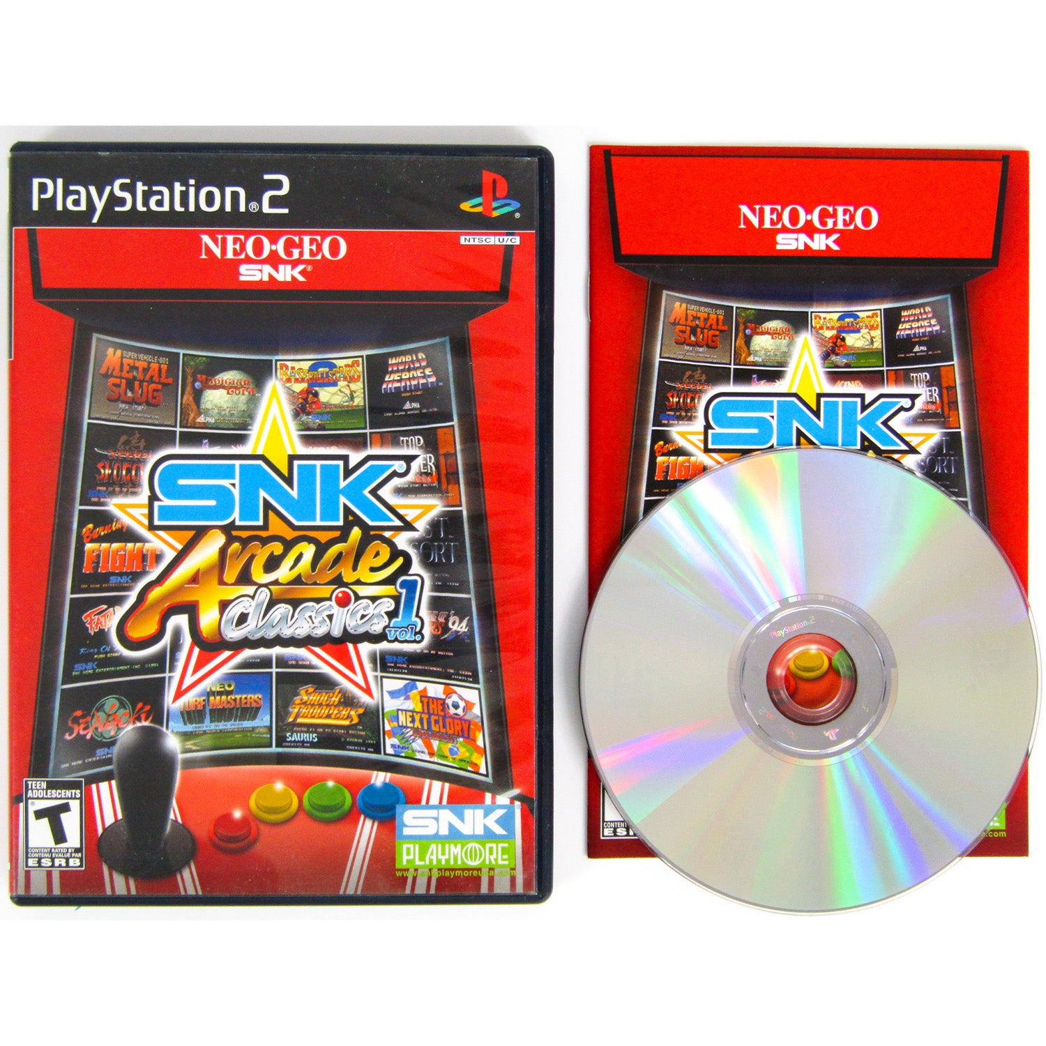 SNK Arcade Classics Vol. 1 (PlayStation 2 / PS2)