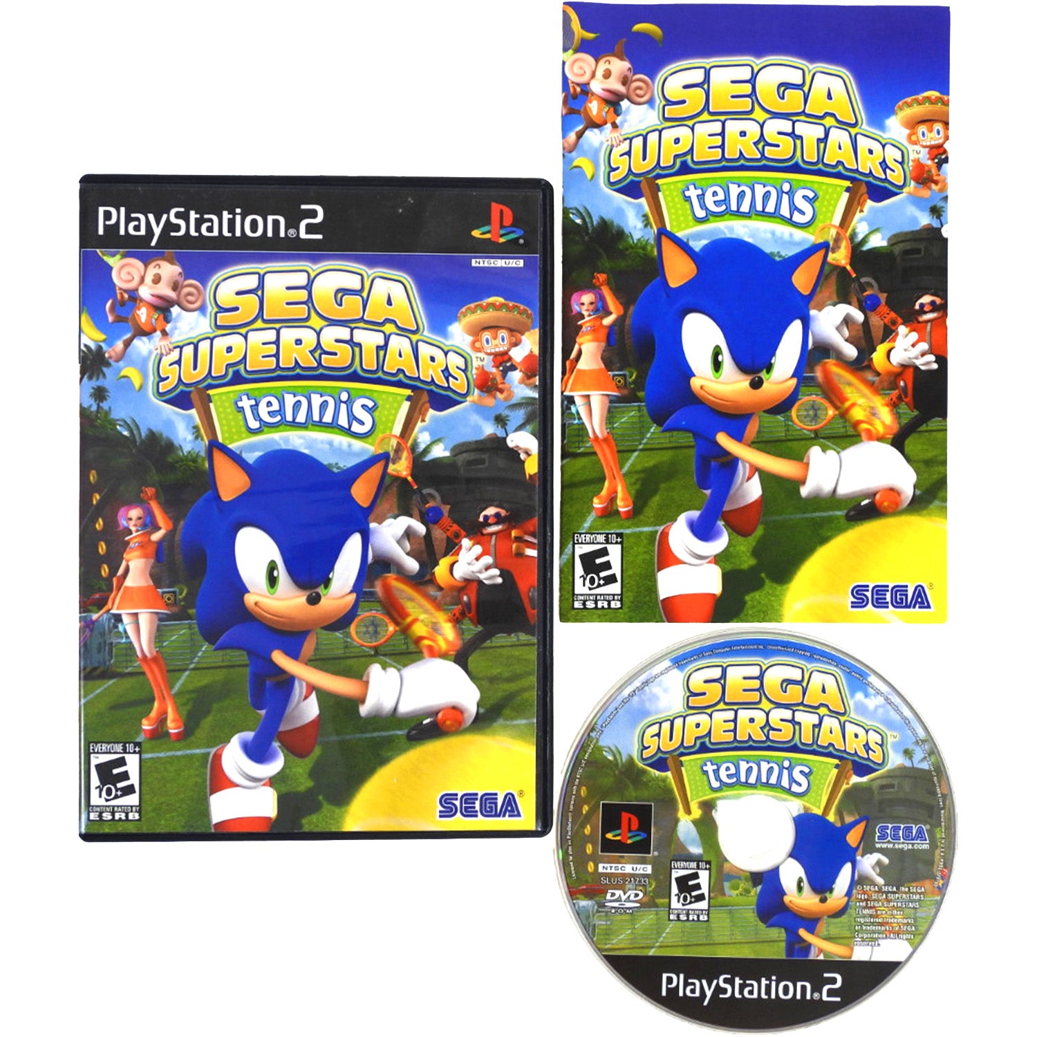 Sega Superstars Tennis (PlayStation 2 / PS2)
