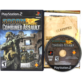 SOCOM: U.S. Navy Seals Combined Assault (PlayStation 2 / PS2)