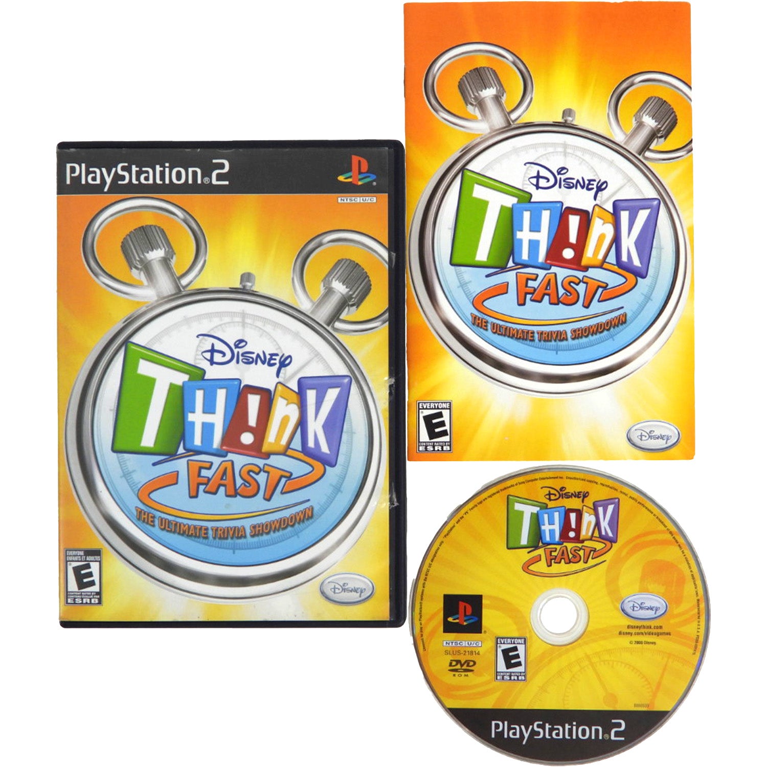 Think Fast (PlayStation 2 / PS2)