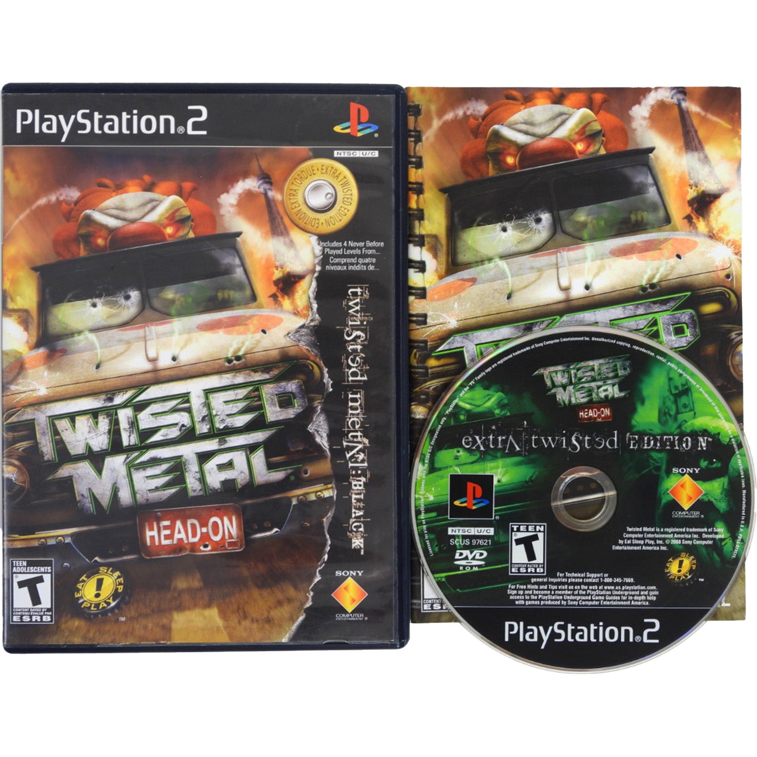 Twisted Metal Head On (PlayStation 2 / PS2) – Retro MTL
