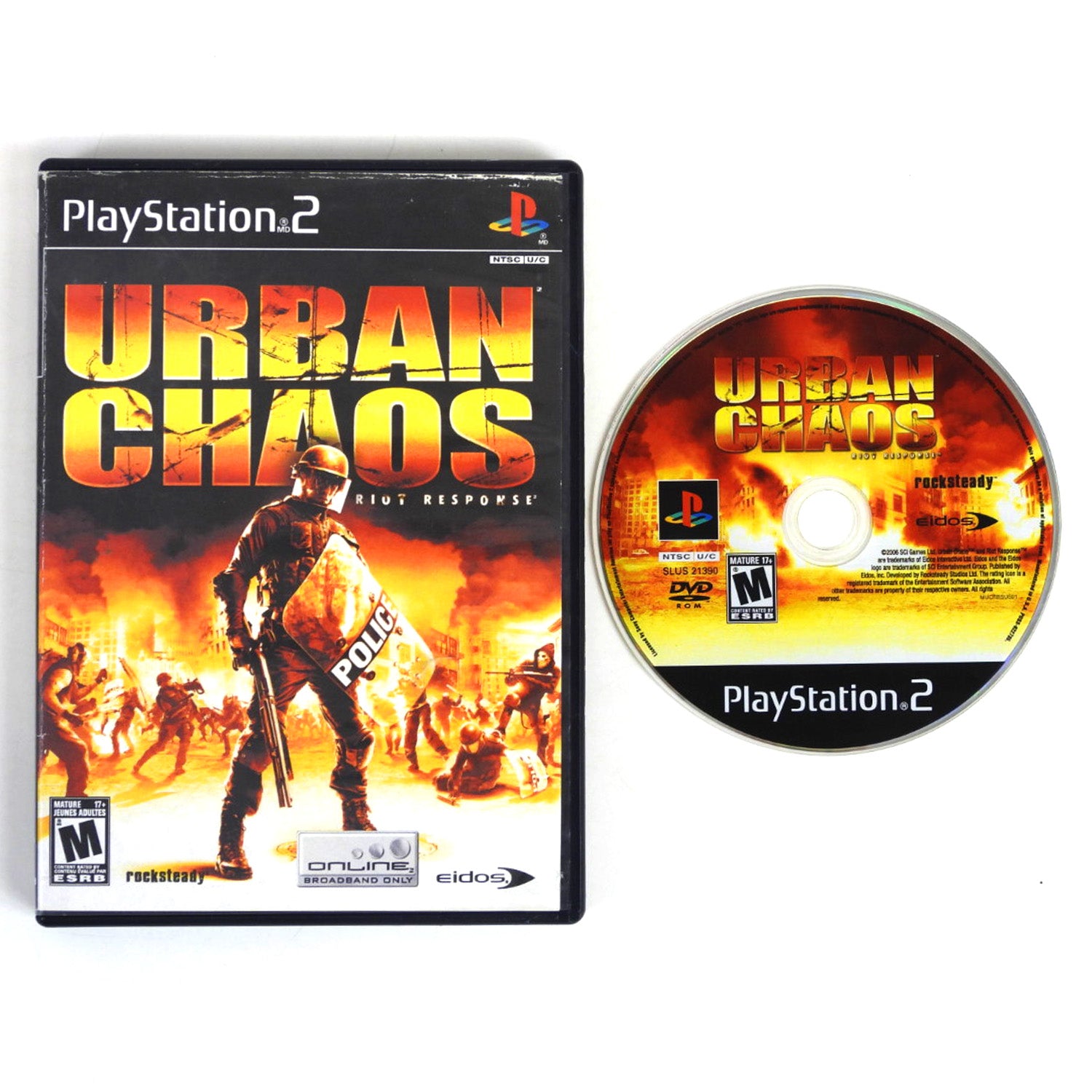 Urban Chaos Riot Response (PlayStation 2 / PS2) – Retro MTL