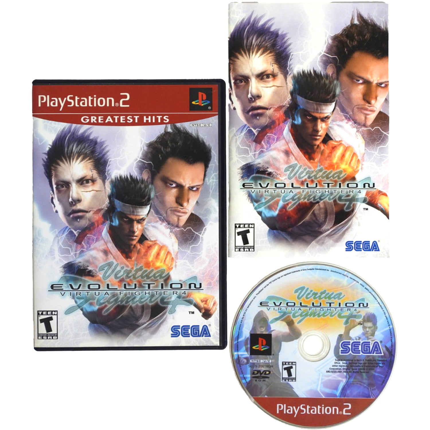 Virtua Fighter 4: Evolution [Greatest Hits] (PlayStation 2 / PS2)