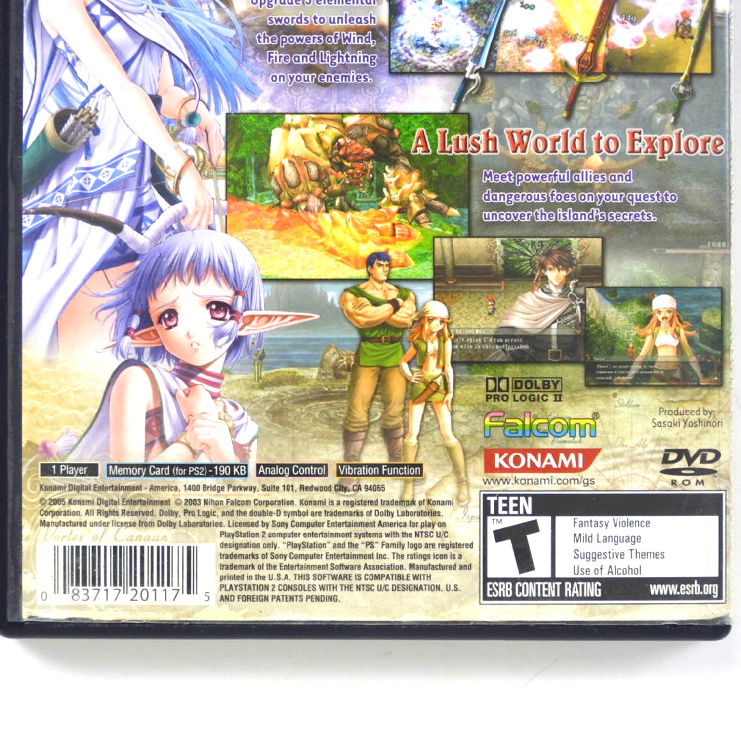 Ys The Ark of Napishtim (PlayStation 2 / PS2) – Retro MTL