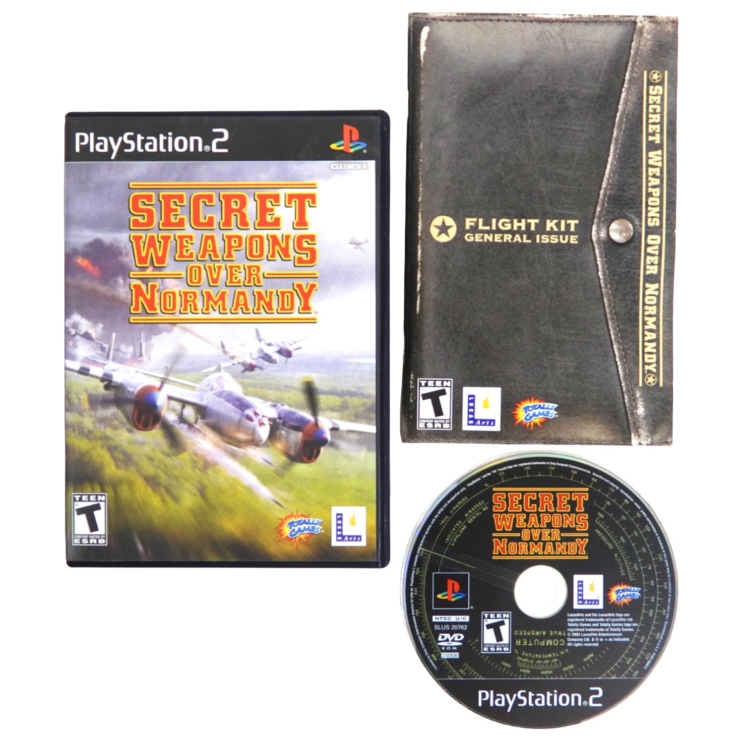 Secret Weapons Over Normandy (PlayStation 2 / PS2)