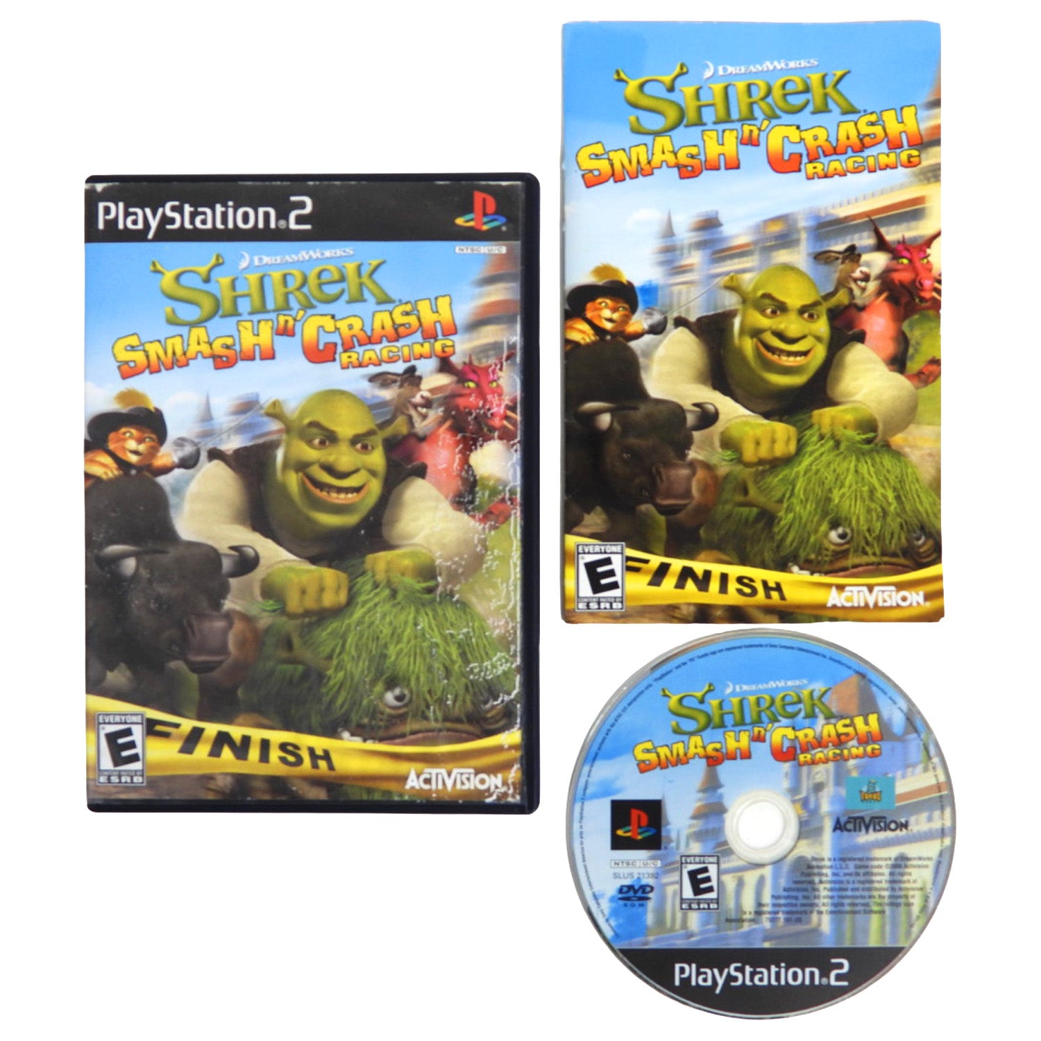Shrek: Smash n' Crash Racing (PlayStation 2 / PS2)