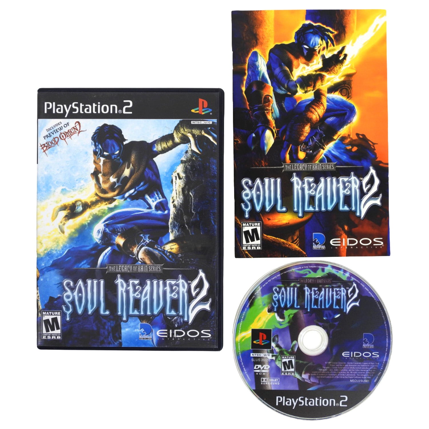 Legacy Of Kain Soul Reaver 2 (PlayStation 2 / PS2)