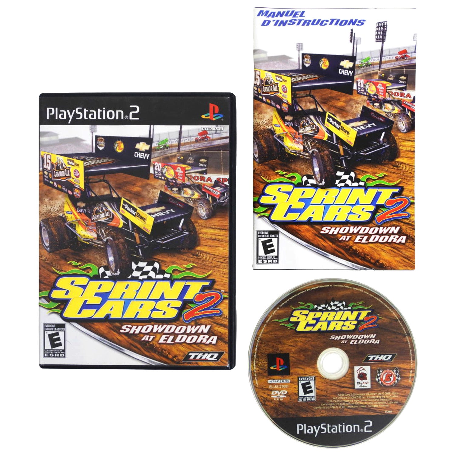 Sprint Cars 2 Showdown at Eldora (PlayStation 2 / PS2)