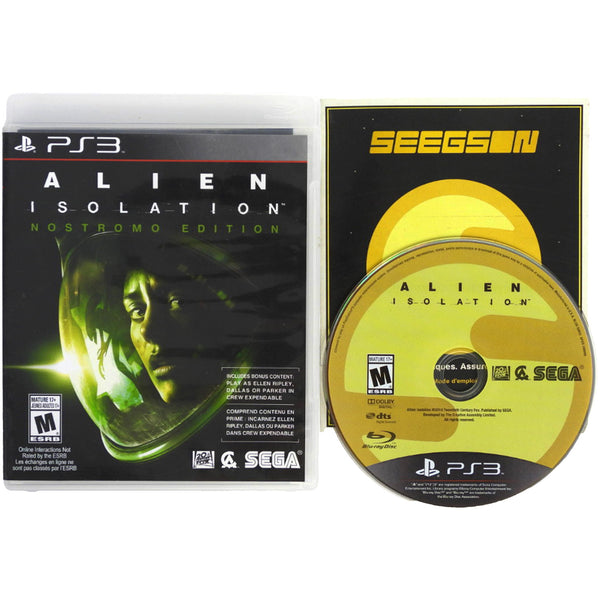 Alien Isolation Édition Nostromo - PS3 - Complet - Bon état
