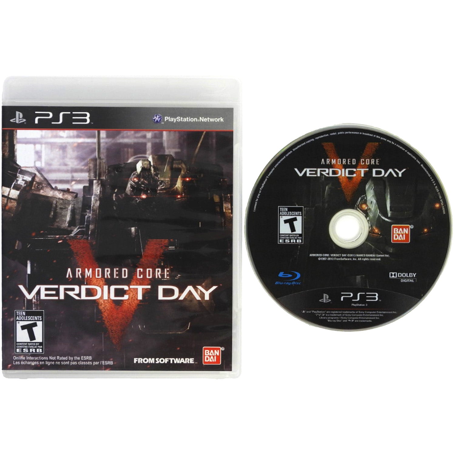 Armored Core: Verdict Day (PlayStation 3 / PS3)