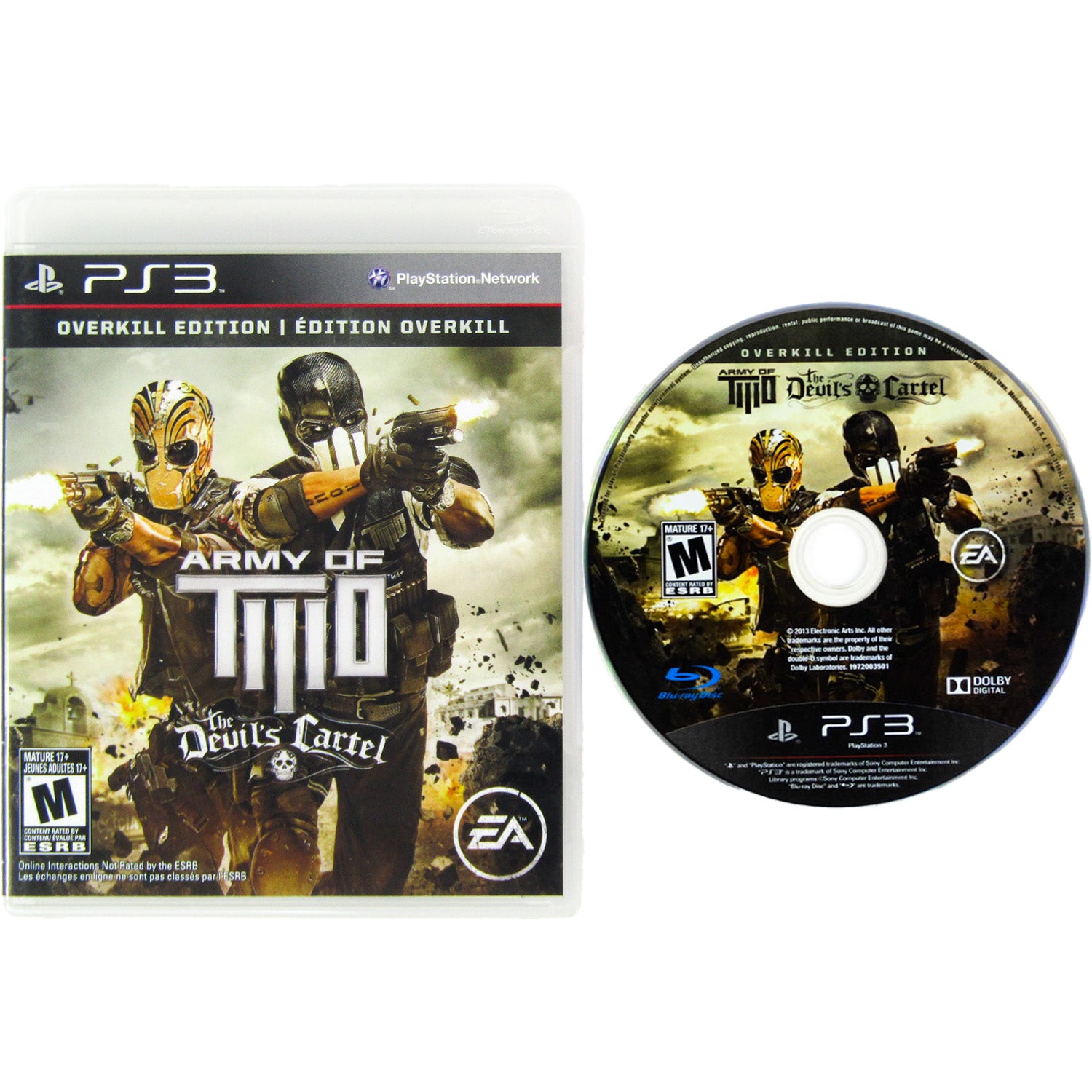 Army of Two The Devil's Cartel [Overkill Edition] (PlayStation 3 / PS3)