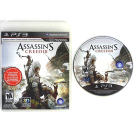 Assassin's Creed III 3 (PlayStation 3 / PS3)