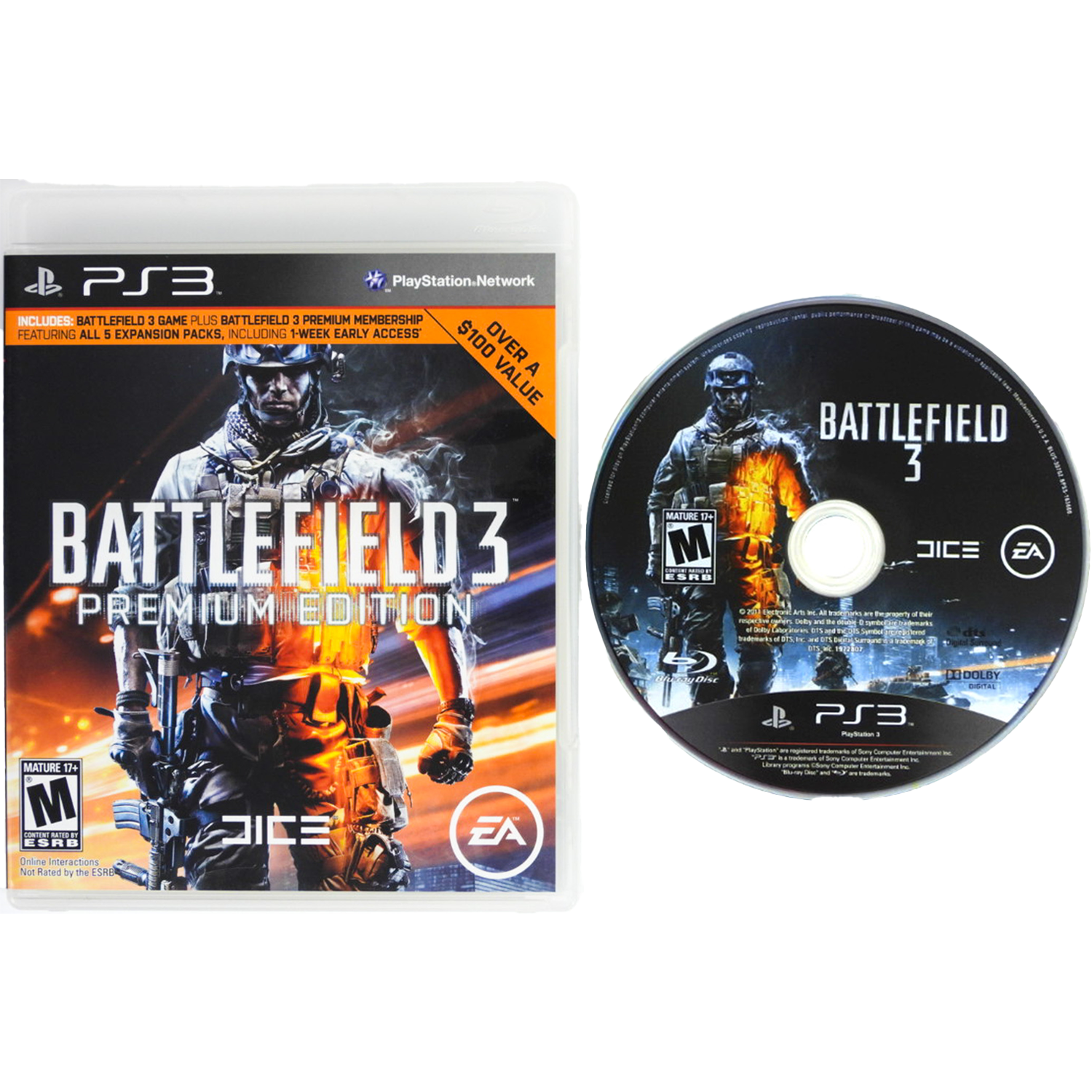 Battlefield 3 [Premium Edition] (PlayStation 3 / PS3)